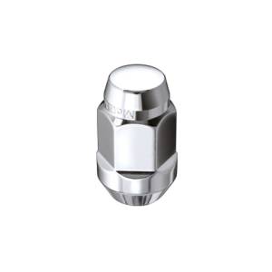 McGard - McGard Hex Lug Nut (Cone Seat Bulge Style) M14X1.5 / 13/16 Hex / 1.945in. L (Box of 100) - Chrome - 69432 - Image 2