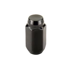 McGard Hex Lug Nut (Cone Seat) M14X1.5 / 22mm Hex / 1.635in. Length (Box of 144) - Black - 69472