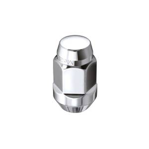 McGard - McGard Hex Lug Nut (Cone Seat Bulge Style) M14X1.5 / 22mm Hex / 1.635in. L (Box of 100) - Chrome - 69473 - Image 2