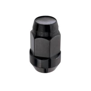 McGard - McGard Hex Lug Nut (Cone Seat Bulge Style) M14X1.5 / 22mm Hex / 1.635in. Length (Box of 144) - Black - 69474 - Image 2