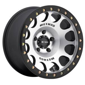 Method Wheels MR105 Beadlock 17x9 -38mm Offset 5x5 71.5mm CB Machined w/Matte Black Ring Wheel - MR10579050338B