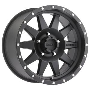 Method Wheels MR301 The Standard 15x7 -6mm Offset 5x5.5 108mm CB Matte Black Wheel - MR30157055506N