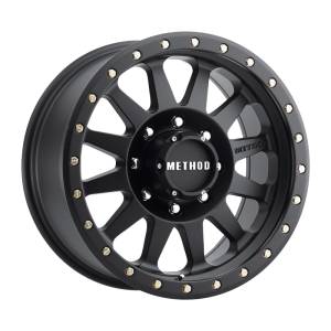 Method Wheels - Method Wheels MR304 Double Standard 16x8 0mm Offset 8x6.5 130.81mm CB Matte Black Wheel - MR30468080500 - Image 1