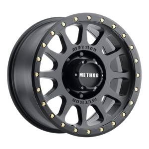 Method Wheels - Method Wheels MR305 NV 20x10 -18mm Offset 8x180 130.81mm CB Matte Black Wheel - MR30521088518N - Image 1