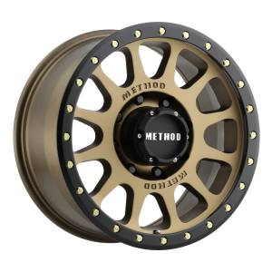 Method Wheels - Method Wheels MR305 NV 20x9 +18mm Offset 8x6.5 130.81mm CB Method Bronze/Black Street Loc Wheel - MR30529080918 - Image 1