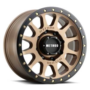 Method Wheels - Method Wheels MR305 NV HD 18x9 +18mm Offset 8x6.5 130.81mm CB Method Bronze/Black Street Loc Wheel - MR30589080918H - Image 1