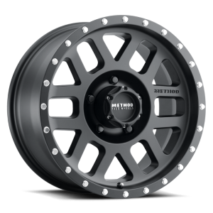 Method Wheels - Method Wheels MR306 Mesh 17x8.5 0mm Offset 5x5.5 108mm CB Matte Black Wheel - MR30678555500 - Image 2