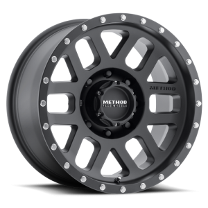 Method Wheels - Method Wheels MR306 Mesh 18x9 -12mm Offset 8x6.5 130.81mm CB Matte Black Wheel - MR30689080512N - Image 2