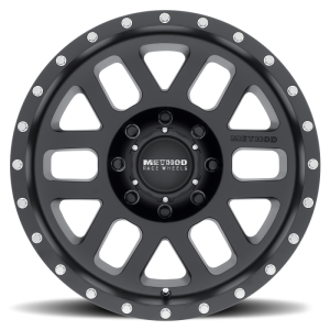 Method Wheels - Method Wheels MR306 Mesh 18x9 -12mm Offset 8x170 130.81mm CB Matte Black Wheel - MR30689087512N - Image 1