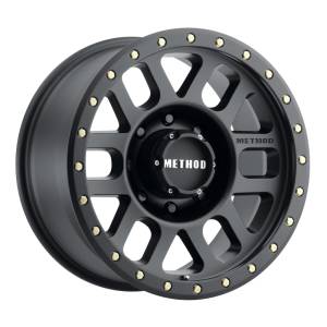Method Wheels - Method Wheels MR309 Grid 18x9 +18mm Offset 8x180 130.81mm CB Matte Black Wheel - MR30989088518 - Image 1