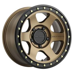 Method Wheels - Method Wheels MR310 Con6 17x8.5 0mm Offset 5x5 71.5mm CB Method Bronze/Black Street Loc Wheel - MR31078550900 - Image 1