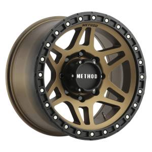 Method Wheels - Method Wheels MR312 18x9 +18mm Offset 8x6.5 130.81mm CB Method Bronze/Black Street Loc Wheel - MR31289080918 - Image 1