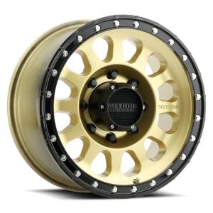 Method Wheels - Method Wheels MR315 17x8.5 +25mm Offset 8x6.5 130.81mm CB Gold/Black Street Loc Wheel - MR31578580125 - Image 1