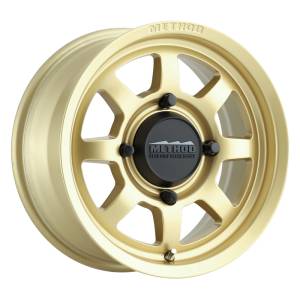 Method Wheels - Method Wheels MR410 14x7 4+3/+13mm Offset 4x156 132mm CB Gold Wheel - MR41047046143 - Image 2