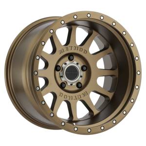 Method Wheels MR605 NV 20x10 -24mm Offset 5x5 71.5mm CB Method Bronze Wheel - MR60521050924N
