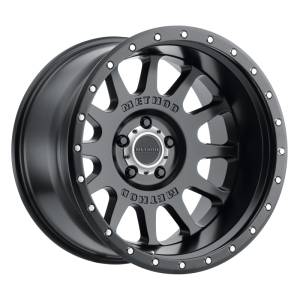 Method Wheels MR605 NV 20x10 -24mm Offset 5x5.5 108mm CB Matte Black Wheel - MR60521055524N