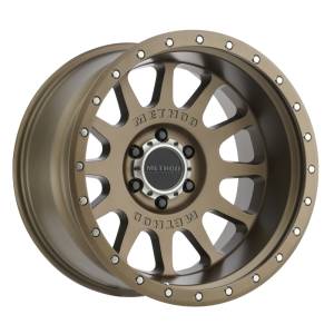Method Wheels MR605 NV 20x12 -52mm Offset 6x5.5 106.25mm CB Method Bronze Wheel - MR60521260952N