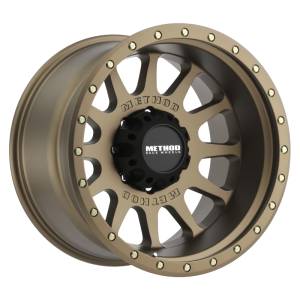 Method Wheels MR605 NV 20x12 -52mm Offset 8x170 124.9mm CB Method Bronze Wheel - MR60521287952N