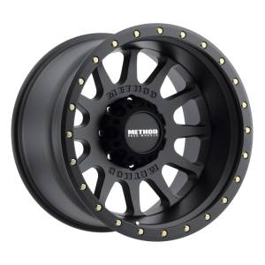 Method Wheels MR605 NV 20x9 -12mm Offset 8x6.5 121.3mm CB Matte Black Wheel - MR60529080512N