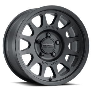Method Wheels MR703 17x8.5 +25mm Offset 5x5 71.5mm CB Matte Black Wheel - MR70378550525