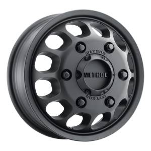 Method Wheels - Method Wheels MR901 - FRONT 16x5.5 +117mm Offset 6x205 161.04mm CB Matte Black Wheel - MR901655925117 - Image 2
