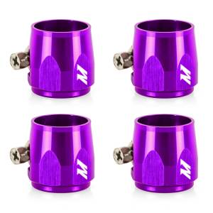 Mishimoto - Mishimoto Aluminum -6AN Hex Finishers - Purple - MMHXF-06-4-PR - Image 2