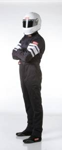 Racequip Black SFI-5 Suit - 2XL - 120007