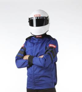 Racequip Blue SFI-5 Jacket - Large - 121025