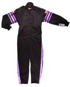 Racequip Purple Trim SFI-1 JR. Suit - KLarge - 1950595