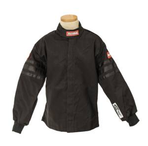 Racequip Black Trim SFI-1 JR. Jacket - KSmall - 1969992