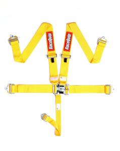 Racequip Yellow L & L 5pt Seat Belt - 711031
