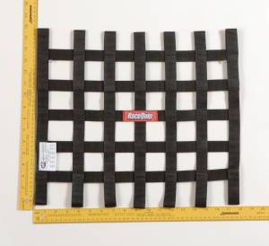 Racequip Black 15 X 18 SFI Ribbon Net - 726001