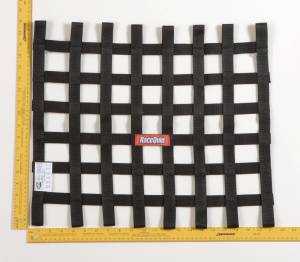 Racequip Black 18 X 21 SFI Ribbon Net - 726004