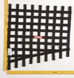 Racequip Black Drag 24 To 18 X 23 SFI Rib Net - 729005