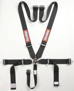 Racequip - Racequip Black SFI CAMLOCK 5pt PD Lap Seat Belt - 741001 - Image 1