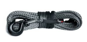 Rugged Ridge - Rugged Ridge Synthetic Winch Line Dark Gray 7/16in x 90 Ft - 15102.12 - Image 1