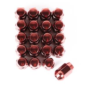 Rugged Ridge - Rugged Ridge Wheel Lug Nut Set of 20 Red 1/2-20 - 16715.24 - Image 3