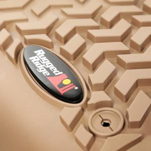 Rugged Ridge - Rugged Ridge Floor Liner Front Tan 2011-2012 Ford F-250 / F-350 Regular / Extended - 83902.08 - Image 3