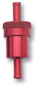 Russell - Russell Performance Red Street Fuel Filter (3in Length 1-1/8in diameter 5/16in inlet/outlet) - 645070 - Image 1