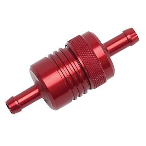 Russell - Russell Performance Red Street Fuel Filter (3in Length 1-1/8in diameter 5/16in inlet/outlet) - 645070 - Image 6