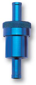 Russell - Russell Performance Blue Street Fuel Filter (3in Length 1-1/8in diameter 5/16in inlet/outlet) - 645080 - Image 4