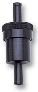Russell - Russell Performance Black Street Fuel Filter (3in Length 1-1/8in diameter 5/16in inlet/outlet) - 645090 - Image 1