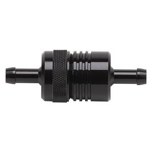 Russell - Russell Performance Black Street Fuel Filter (3in Length 1-1/8in diameter 5/16in inlet/outlet) - 645090 - Image 2