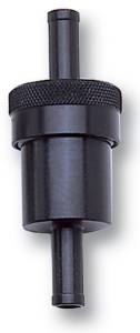 Russell - Russell Performance Black Street Fuel Filter (3in Length 1-1/8in diameter 5/16in inlet/outlet) - 645090 - Image 4