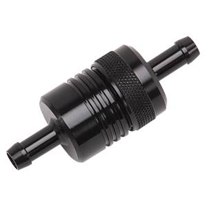Russell - Russell Performance Black Street Fuel Filter (3in Length 1-1/8in diameter 5/16in inlet/outlet) - 645090 - Image 6