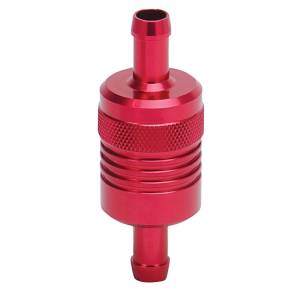 Russell - Russell Performance Red Street Fuel Filter (3in Length 1-1/8in diameter 3/8in inlet/outlet) - 645130 - Image 2