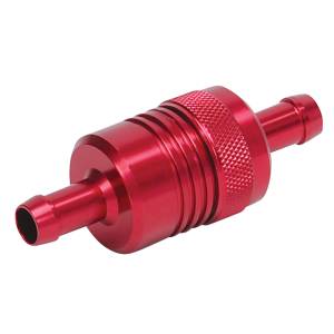 Russell - Russell Performance Red Street Fuel Filter (3in Length 1-1/8in diameter 3/8in inlet/outlet) - 645130 - Image 5
