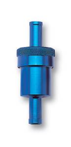 Russell - Russell Performance Blue Street Fuel Filter (3in Length 1-1/8in diameter 3/8in inlet/outlet) - 645140 - Image 1