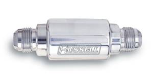 Russell - Russell Performance Polished Aluminum (3-1/4in Length 1-1/4in dia. -8 male inlet/outlet) - 650110 - Image 3