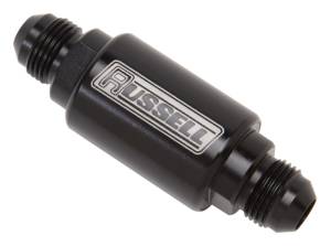 Russell - Russell Performance Black Anodized (3in Length 1-1/4in dia. -6 male inlet/outlet) - 650133 - Image 2